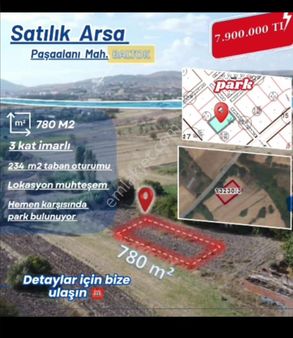 Balıkesir Karesi Paşaalanı Mah.demirdağ Emlak Tan Satılık Arsa