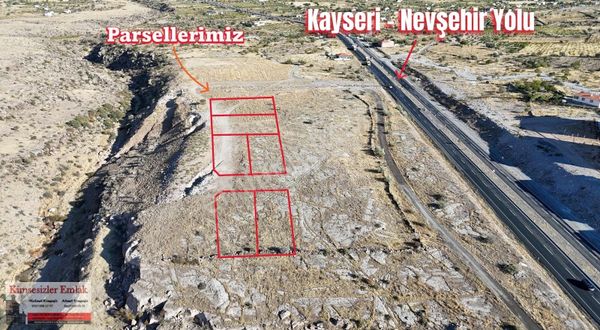 İncesu Garipçede Toki Karşısı Satılık İmarli Arsalar