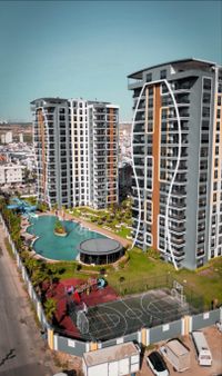 Antalyanın Gözdesi Zamur Towers Full Donanımlı 3+1