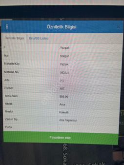 Erol Emlak Tan Yazlak Mah Satılık 500m2 Arsa