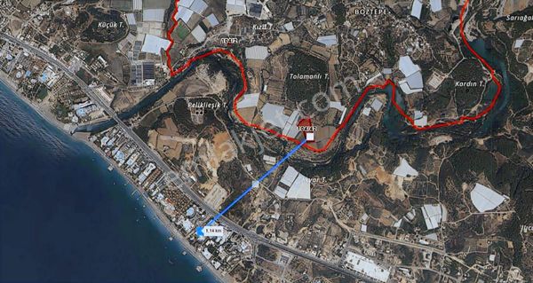 Antalya Manavgat Boztepe Mahallesi Satılık Tarla