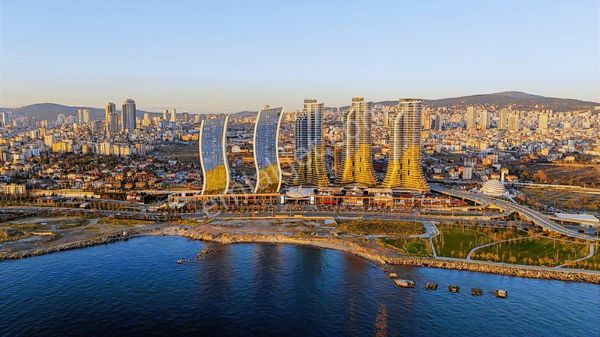 İstmarina Kiralık 3,5+1 Kısmi Eşyalı Özel Dekorasyonlu