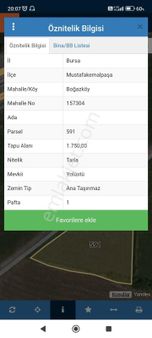 Pw Plus'tan Bursa Mustafakemalpaşa Boğazköy De Satılık Tarla