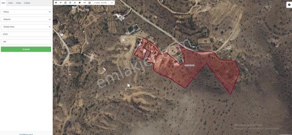 Sulutas Bağlarda Satılık 5562 M Bağ