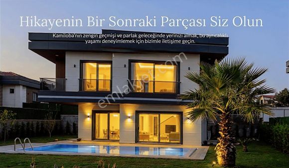 Kamiloba Müstakil, Franke Mutfaklı Ve Özel Havuzlu Akıllı Villa