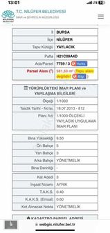 Ahıska Caddesine 100 Metre Mesafede İmarlı Arsa