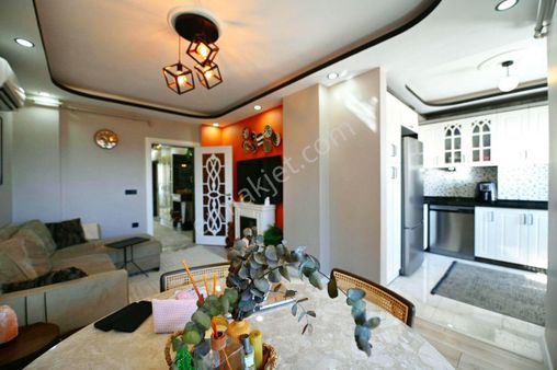 🛑🛑aktif'ten Akçay'da Satılık Özel Dekorlu Ultra Lüx Arakat Çift Cam Balkonlu 2+1 Daire