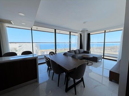 Grand Sapppıre'de "muhteşem Manzaralı" 2+1 Güney Köşe Daire