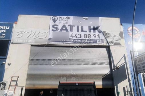 Ostim Merkezde 600m2, 5 Ve 10 Tonluk Ofisli Bodrumlu İmalathane