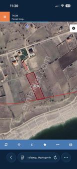 Ankara Ayaş'ta Çanıllı Barajına Cephe 1.500 M2 Satılık Tarla