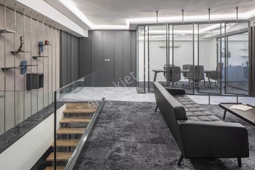 Maltepe Ofistanbul Plaza'da 340m2 Özel Dekorasyonlu Mobilyalı Teraslı Satılık Ofis