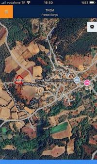 Gönen Geyiklide Köy Dibinde Satılık Tarla