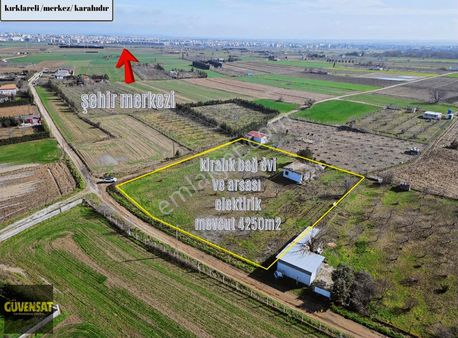 Şehirin Dibinde Kiralık Bağ Evi Ve Arsası (elektirik Su Mevcut)