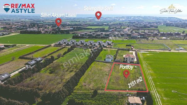 Remax'tan Silivri Kavaklı'da Villa İmarlı 2.152 M2 Müstakil Arsa