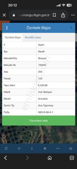 🌿 Tetik Emlak’tan Bozyurt Mahallesi Armutluk Mevkiinde Satılık İncir & Zeytin Bahçesi 🌿