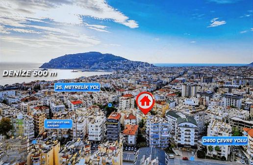 Alanya Merkezde 2+1 Geniş Daire Veya İş Yeri Sıfır Tadilat Lı ..