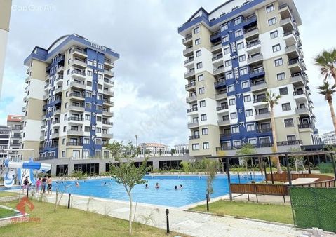 Alanya Avsallar'da Aktiviteli Site İçerisinde 1+1 Satılık Daire