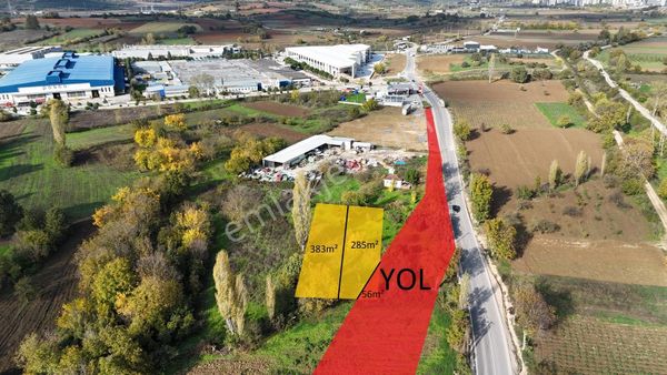 Hasanağa 'da İzmir Yolunu Sanayiye Bağlayan Kadastral Yola Cephe