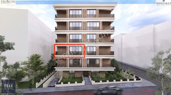 Odak'tan Şifa Sokak Köşesinde Projeden Balkonlu Ara Kat