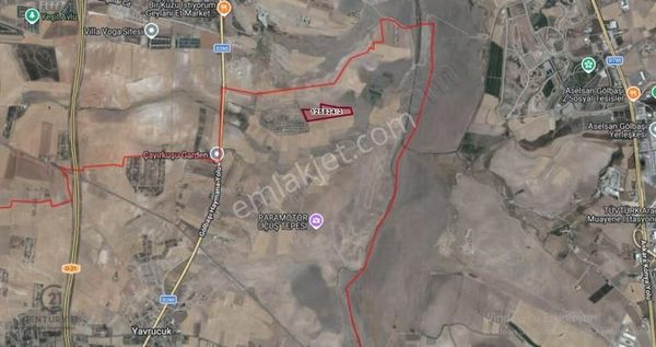 Yavrucuk Mahallesi'nde Haymana Bulvarına Yakın Yatırımlık Tarla