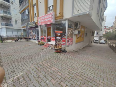 Antalya Kepez Şafakta Satılık Cadde Üstü Depolu Dükkân No.20616​