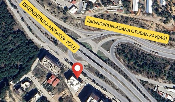 Sarımazı Otoban Kavşağında 600 M² Mağaza-depo