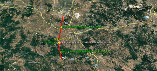 Balıkesir Balyada 9.817 M² Müstakil Tapulu Yatırımlık Tarla