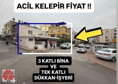 Karayolları Arkası Kaçmaz Fiyata Acil!-306 M2 Köşe Bina+ İşyeri
