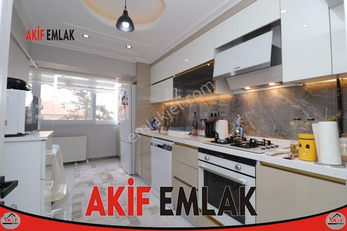 Akif'ten Elvankent Atakent'te Cadde Üzeri Full+full Yapılı 3+1 Satılık Daire
