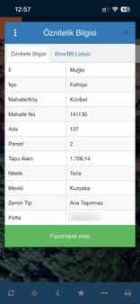 Fethiye Kızılbel'de Satılık 2 Adet Müstakil Tapulu Tarla