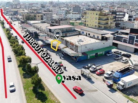 Yaşa Gyd - Turgut Özal Bulvarı'nda Hal Karşısı Satılık Dükkan