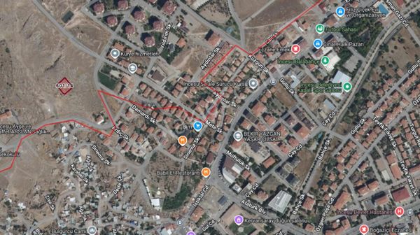 İncesu Bahçesaray Mh 815 M² Konut Parseli