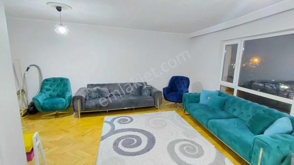 Keçiören De Ön Cephe Çift Balkonlu Eşyalı Kiralık Daire