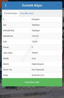 Durudan Yeşiltepe Mh Satılık Arsa