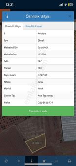 Elmalı Antalya Yoluna
