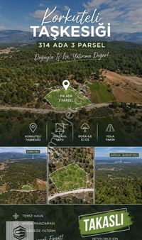 Antalya Korkuteli Taşkesiği'nde 2465m2 Satılık