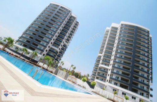 Remax Palm'den Çiftlikköy Mah.de Site İçerisinde Full Eşyalı 2+1