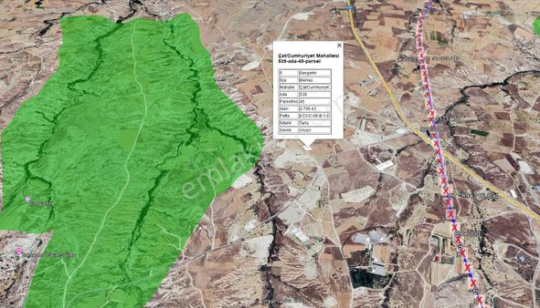 Seyitoğulları Tohumculuğun Arkasında 2706 M2 Satılık Arazi