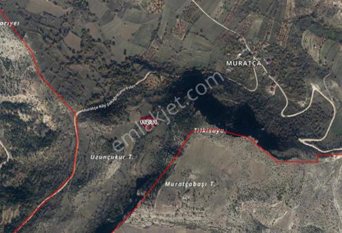 Uzmanlar'dan Satılık Tarla 2836 M2 Bilecik İnhisar Muratça Köyü