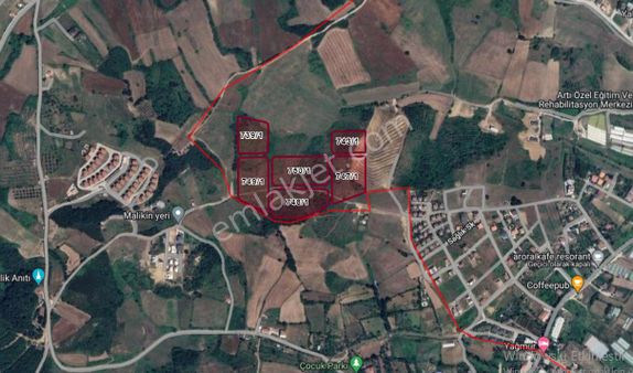 Yalova Kadıköy De 95.796 M Kare İmarlı Arsa