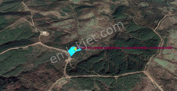 Lapseki Şevketiyede Full Boğaz Manzaralı 10.093.08 M Kare Tarla