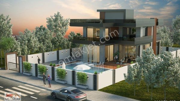 Manavgat Sorgun mahallesinde satılık ultra lüks 6+1 villa.