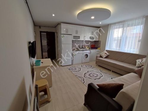 SOĞUKSU'DA EŞYALI KİRALIK 1+1, SUITABLE FOR RESIDENTIAL PERMIT