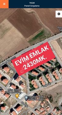 Kat Karşılığı POLATLI M.AKİFTE TOKİ YANI 2430MK 20 DAİRELİK KONUT İMARLI SATILIK ARSA 