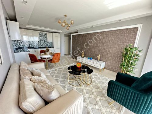  ALANYA TOSMUR MAH.MANZARALI FULL AKTİVİTELİ  EŞYALI SATILIK 1+1 DAİRE