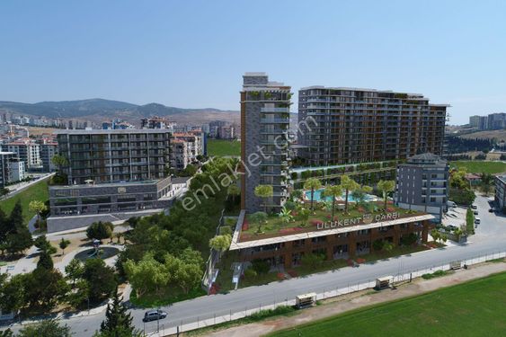  İzmirin yeni merkezi Ulukent Statü projesinde satılık 4+1 daire