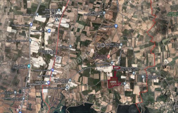  İzmir Torbalı'da 67.598 m2 Sanayi İmarlı Satılık 2 Adet Arsa