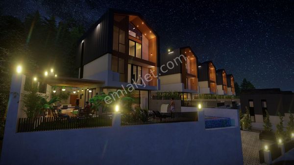 ALANYA TEPE  ULTRA LUXURY VILLA 2+1 PRIVATE POOL JACUZZI AND GARDEN 