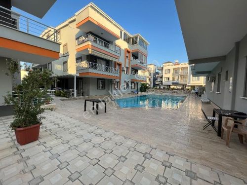 Didim Cumhuriyet mahallesi havuzlu sitede satılık dubleks daire 
