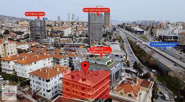 KOŞUYOLUNDA MARMARAY METRO YÜRÜME MESAFESİNDE SIFIR BİNADA 3+1